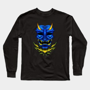 Oni & Flames Long Sleeve T-Shirt